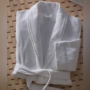 Marriott Terry Velour Bathrobe luxury 100% cotton hotel spa robe